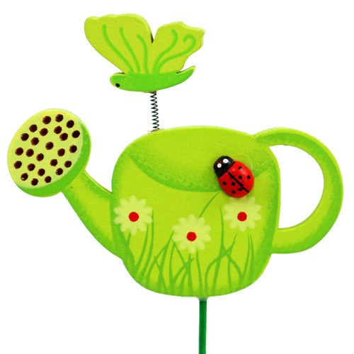 tételeket Virágdugós öntözőkanna színes kerti dugós rugós dekoráció 16 db