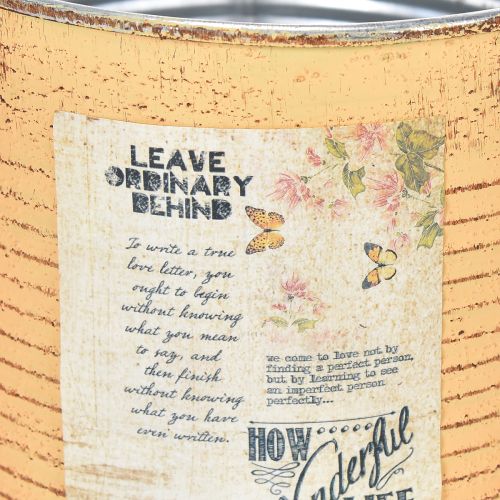 tételeket Vintage dizájnú virágcserép nappaliba és irodába, 15 cm, 3 db