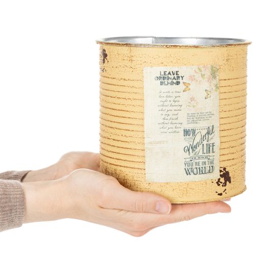 tételeket Vintage dizájnú virágcserép nappaliba és irodába, 15 cm, 3 db