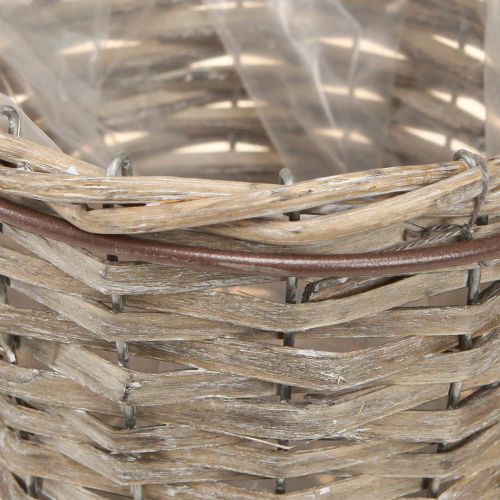 tételeket Virágcserép kerti szerszám díszbarna Ø17,5cm H30cm