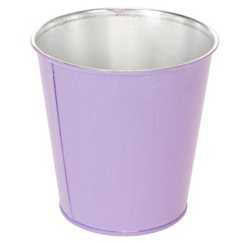 Fém kaspó szett virágmintás, pasztellszínekben, 10 cm, 3 darab | Floristik24.hu