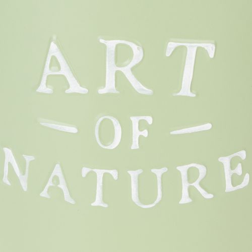 Cink virágcserép Art of Nature mentazöld Ø17.5cm M15cm | Floristik24.hu