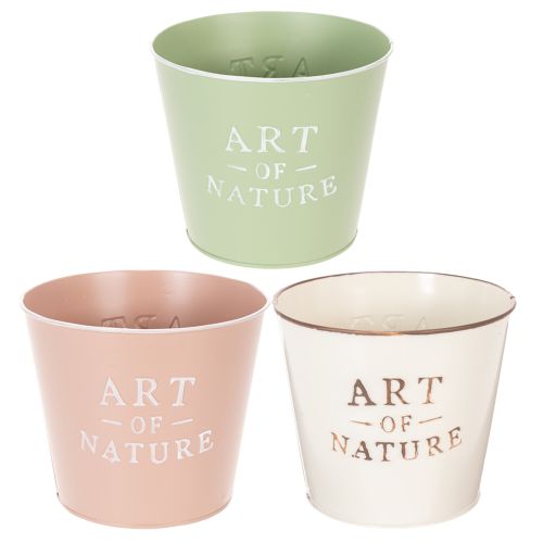 Art of Nature vintage virágtartó szett 3 darabos, 17 cm vétel | Floristik24.hu