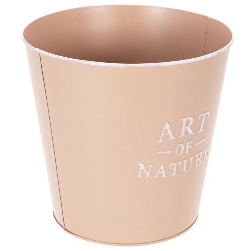 tételeket Cink virágcserép, fém virágtartó, antik rózsa, Ø22cm M21cm