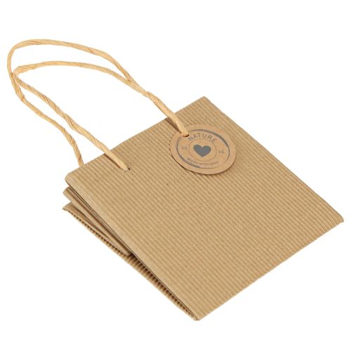 Fóliával bordázott papírból készült virágcserép 12x12cm 8 db | Floristik24.hu