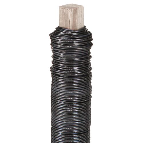 Floristik24 Virágcsomagoló drót kék lágyított 0,65mm 100g