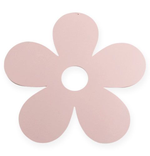 Floristik24 Akasztható fa virág Ø25 cm rózsaszín