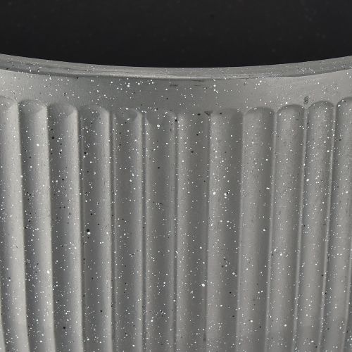 tételeket Műanyag virágtartó, antracit színű, Ø28cm, magasság46.5cm