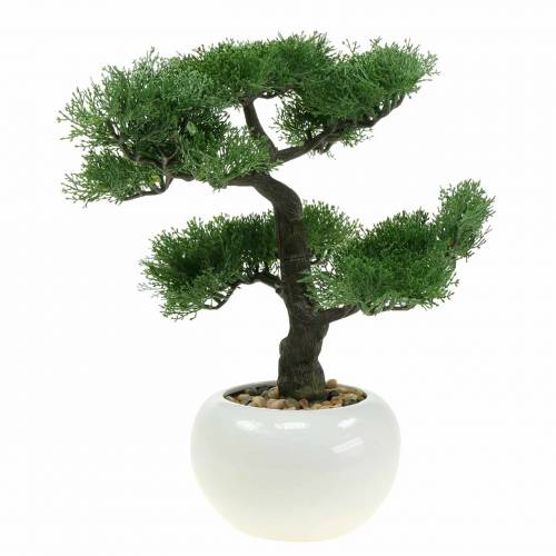 Mesterséges Bonsai fenyő cserépben H36cm