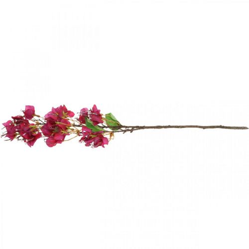 Floristik24 Bougainvillea művirág Pink Artificial deco ág H52cm