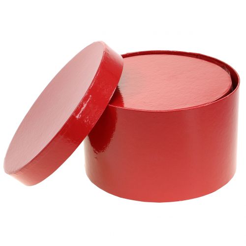 tételeket Virágdoboz piros fényes Ø18/20cm 2 db