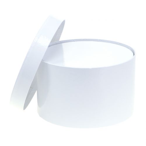 Floristik24 Virágláda fehér Ø18 / 20cm 2db