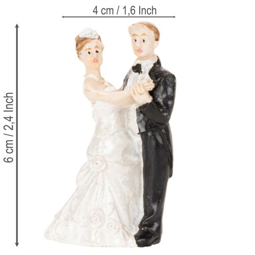 Menyasszony és vőlegény 6 cm 2 db | Floristik24.hu