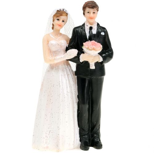 Floristik24 Menyasszonyi esküvői figura 10 cm