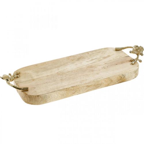 Floristik24 Fatálca cseresznyevirág díszítéssel, mangófa, asztaldísz L50cm