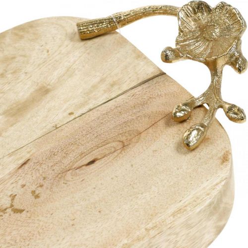 Floristik24 Fatálca cseresznyevirág díszítéssel, mangófa, asztaldísz L50cm