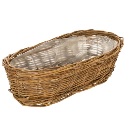 Kenyérkosár kb. 30 cm-es ovális, hámozatlan vétel | Floristik24.hu
