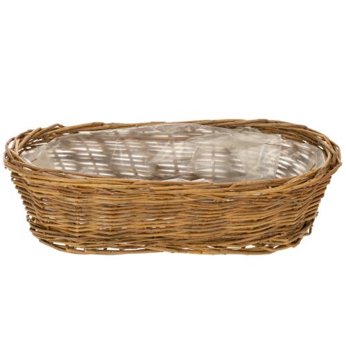 Kenyérkosár kb. 30 cm-es ovális, hámozatlan | Floristik24.hu