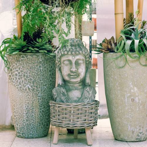 Floristik24 Buddha fej 55 cm