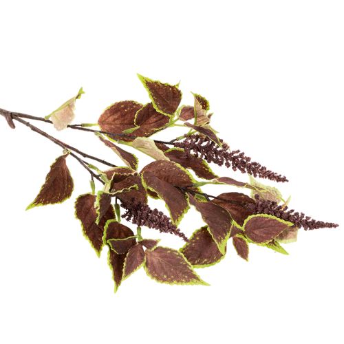 Művirág piros levelekkel, műnövény, 20cm | Floristik24.hu
