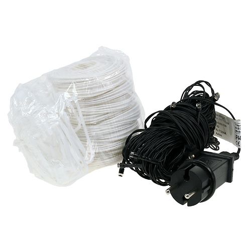 Floristik24 Kínai lámpák 20 LED-del, fehér 9,5 m