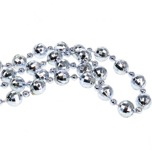 Floristik24 Karácsonyfa füzér világoskék 7m