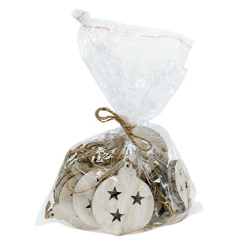 Floristik24 Karácsonyi csecsebecsefa akasztható 5-7cm 14db