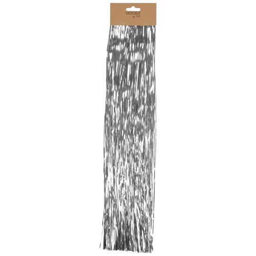 Floristik24 Karácsonyfadísz Karácsonyi, talmi ezüst 50cm