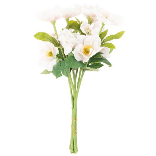 Műrózsa csokor karácsonykor, karácsonyi csokor, 35cm, 6 darab | Floristik24.hu