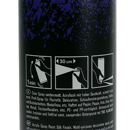 Floristik24 Szín Spray selyemmatt 400ml királykék
