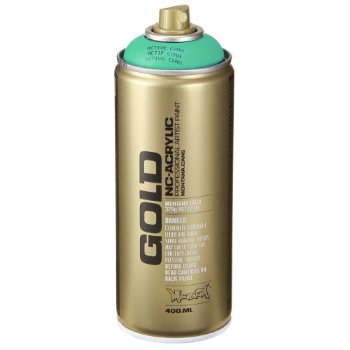 tételeket Türkiz festékspray, fluoreszkáló neon spray, ciánkék, 400ml