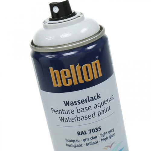 tételeket Belton mentes vízbázisú festék szürke magasfényű spray világosszürke 400ml