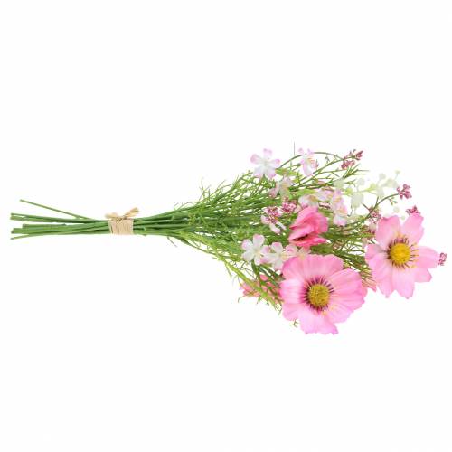 Floristik24 Cosmea és gypsophila egy csokorban Artificial Pink Válogatott 42cm