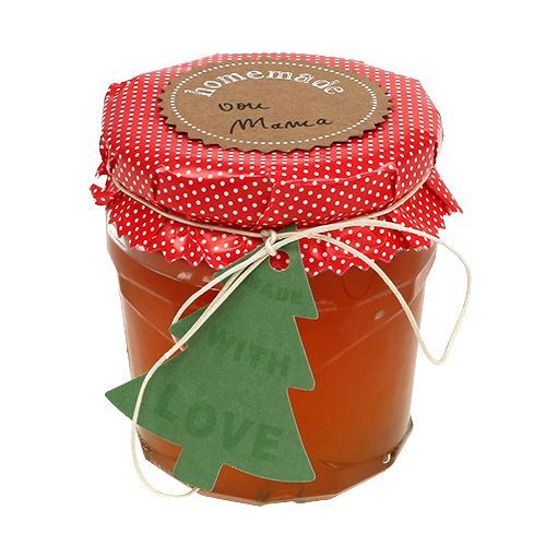 Floristik24 Barkács dekorációs készlet befőttes üveghez zsinórral 48 db