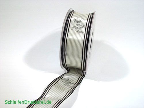 Floristik24 Gyászszalag Br: 40mm L: 20m