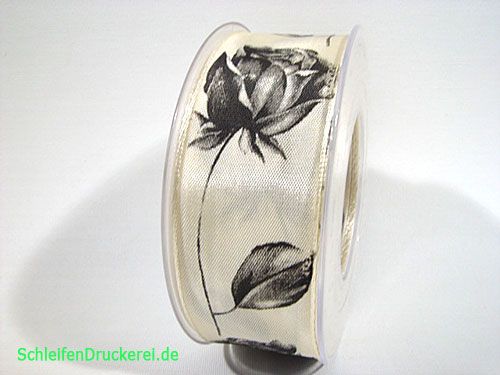 Floristik24 Gyászszalag Br: 40mm L: 20m