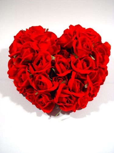 Floristik24 Rózsa szív 26 cm