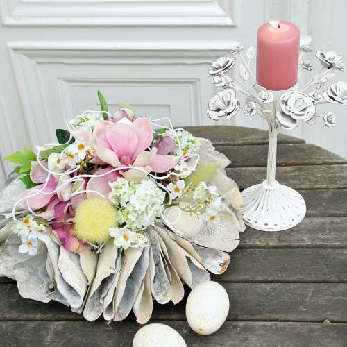 Floristik24 Gyertyatartó lámpa Vintage 25cm