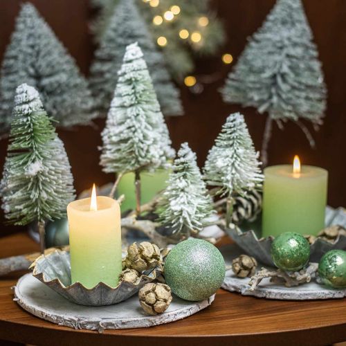 Floristik24 Dekoratív sütőforma fémből, fém dekoráció ültetéshez, tortaformák arany peremmel Ø13cm H3,5cm