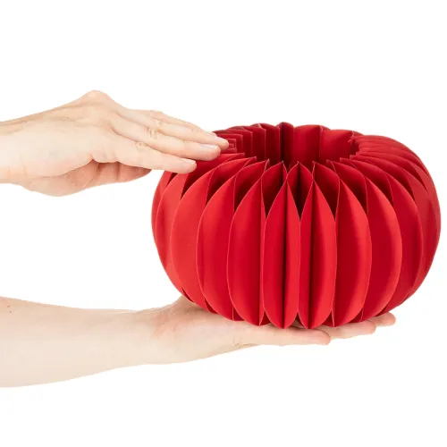 Papírdekoráció méhsejt papírtök kerek modern asztaldísz 24cm 4db | Floristik24.hu