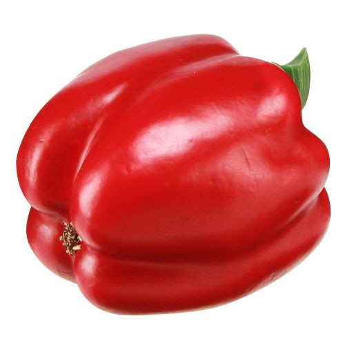 tételeket Dekoratív növényi paprika piros élelmiszer-bábu H10cm