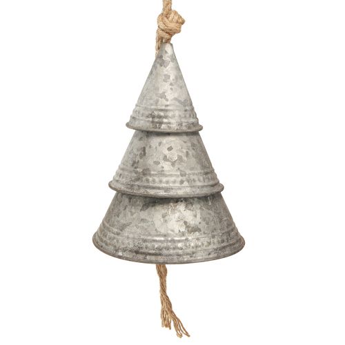 tételeket Vintage horganyzott dekoratív harangok Karácsonyi harangok 19 cm