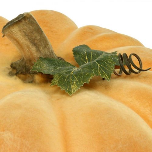 Floristik24 Dekoratív tökbolyhos világos narancssárga őszi dekoráció Ø30cm