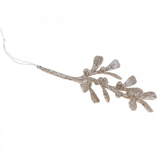 Floristik24 Dekoratív fagyöngy medál karácsonyfadísz 16,5 cm 12 db