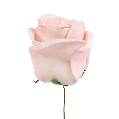 tételeket Deco rose fehér, krém, rózsaszín mix Ø6cm 24db