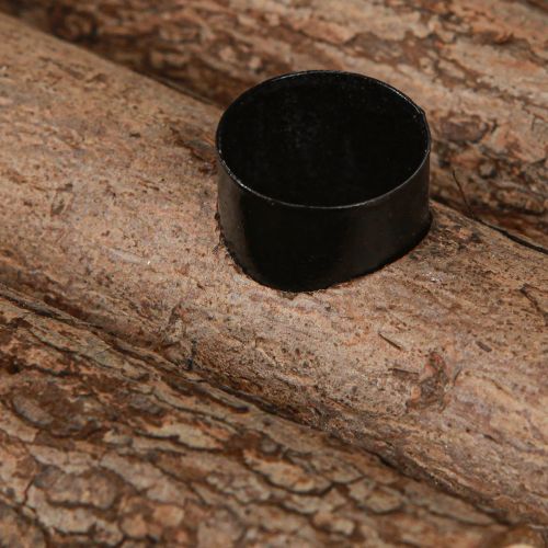 Floristik24 Dekoratív szánkó fakéreg gyertyatartó 4 db 40×12,5 cm