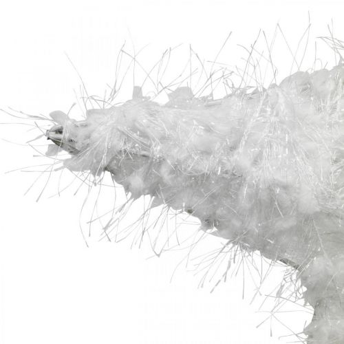 tételeket Karácsonyi dekoráció csillag Karácsonyi dekoráció csillag fehér H15cm 6db