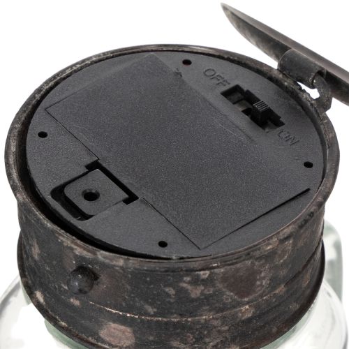Dekoratív ivópohár LED lámpával Ø8cm M16cm | Floristik24.hu