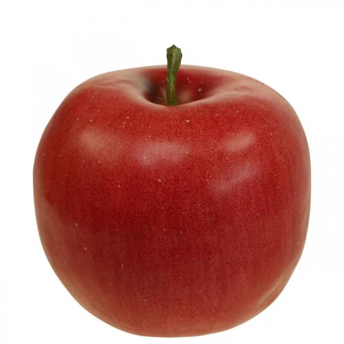 Floristik24 Deco alma piros, deco gyümölcs, élelmiszer-bábu Ø7cm