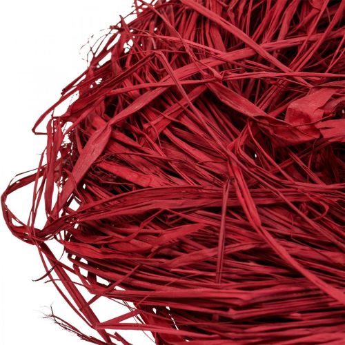 tételeket Dekoratív raffia natúr raffia raffia vörös 200g